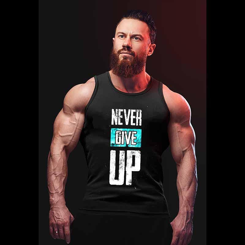 Podkoszulek Never Give Up