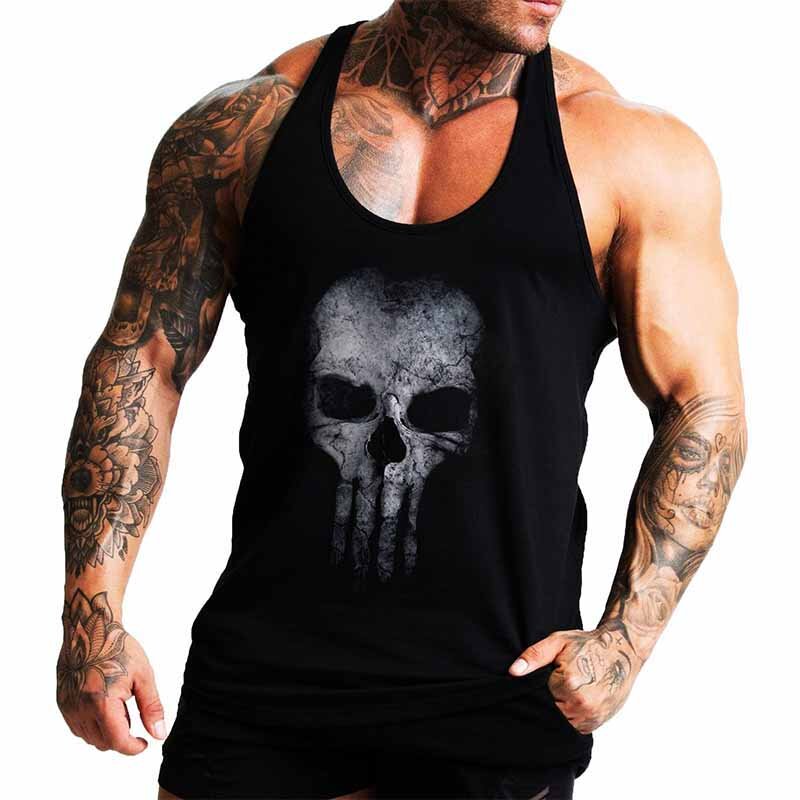 Koszulki fitness Ghost Skull 2
