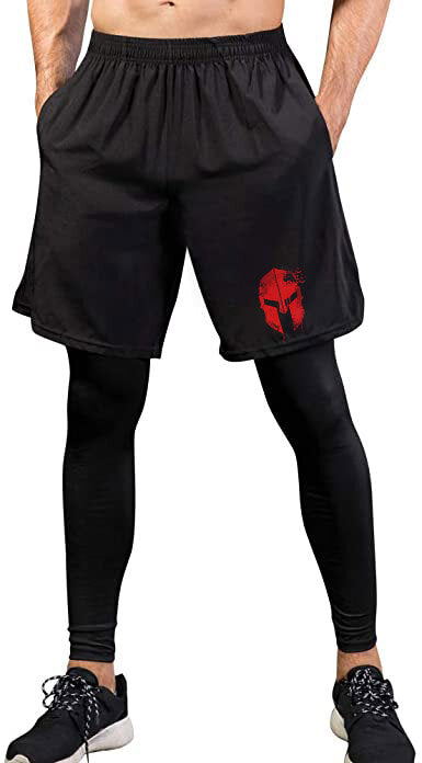 Szorty Spartan RED