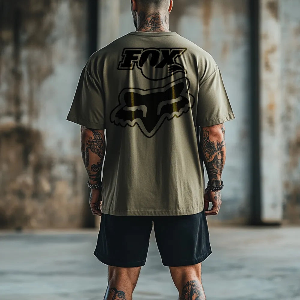 Premium Oversized Ekipunek krótki FX kha