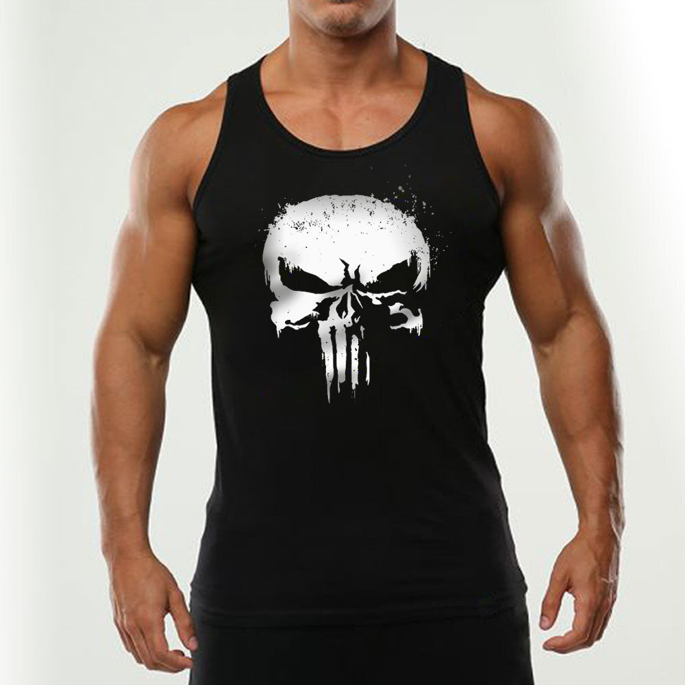 Koszulka fitness The Punisher