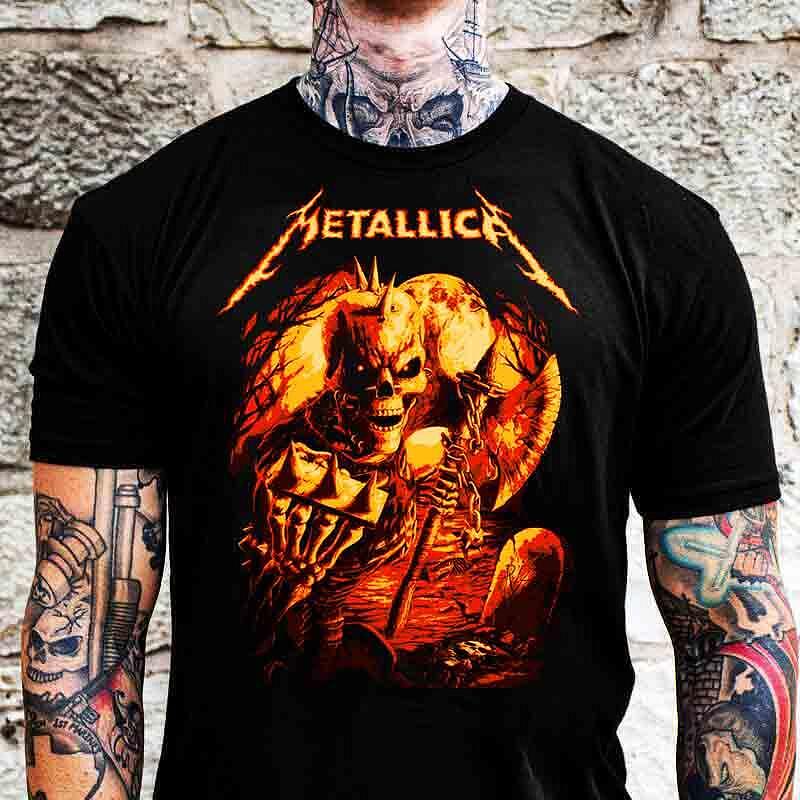 Koszulka Metallica Evil Skull