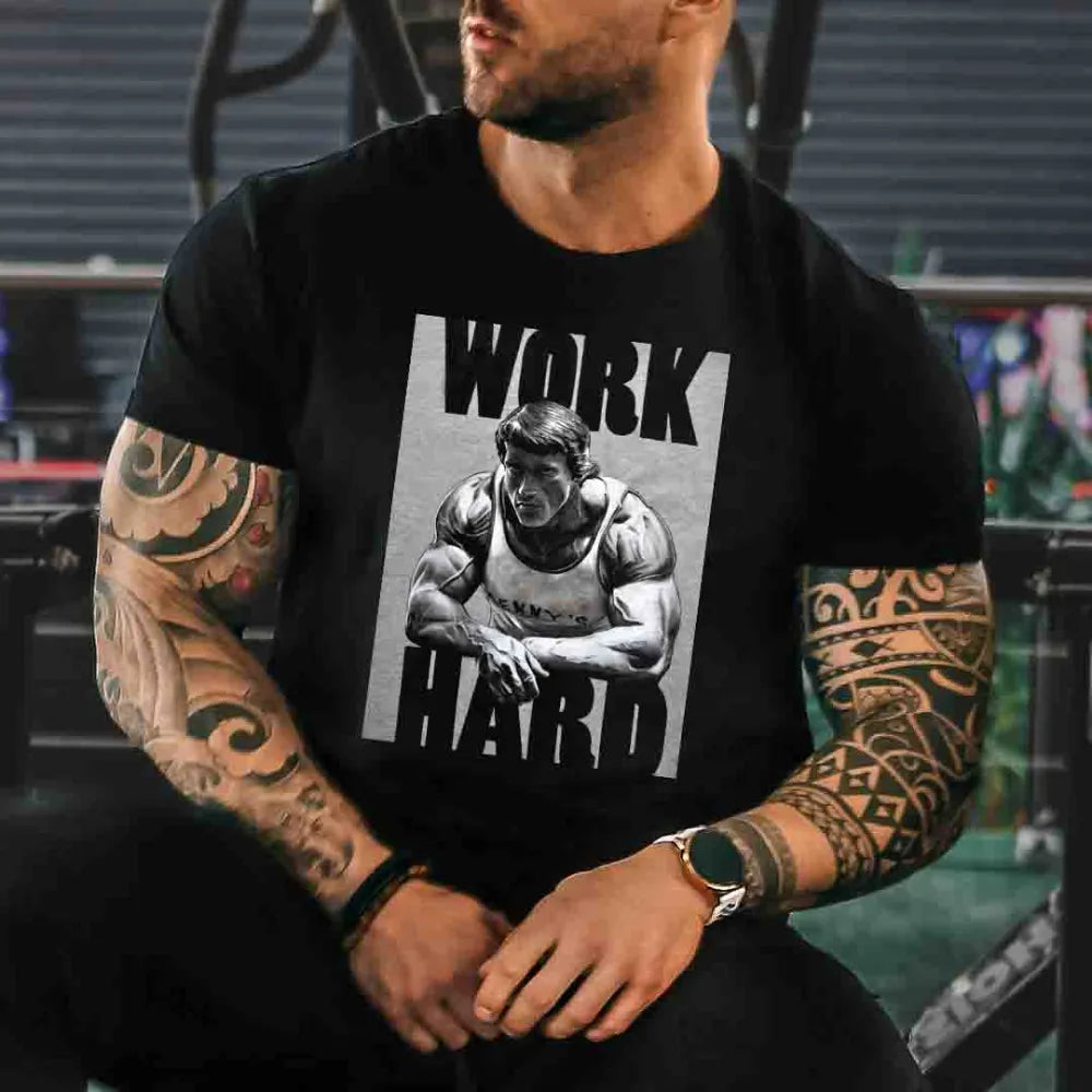 Koszulka Work Hard Arnie