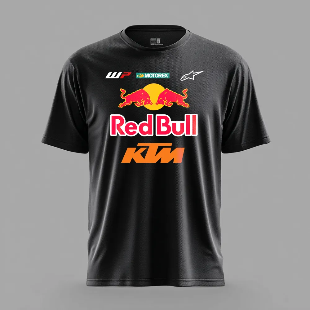 Koszulka sportowa z materiału oddychającego RB KTM