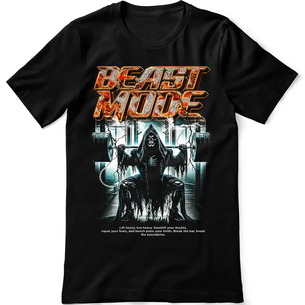T-shirt Beast Mode Skull