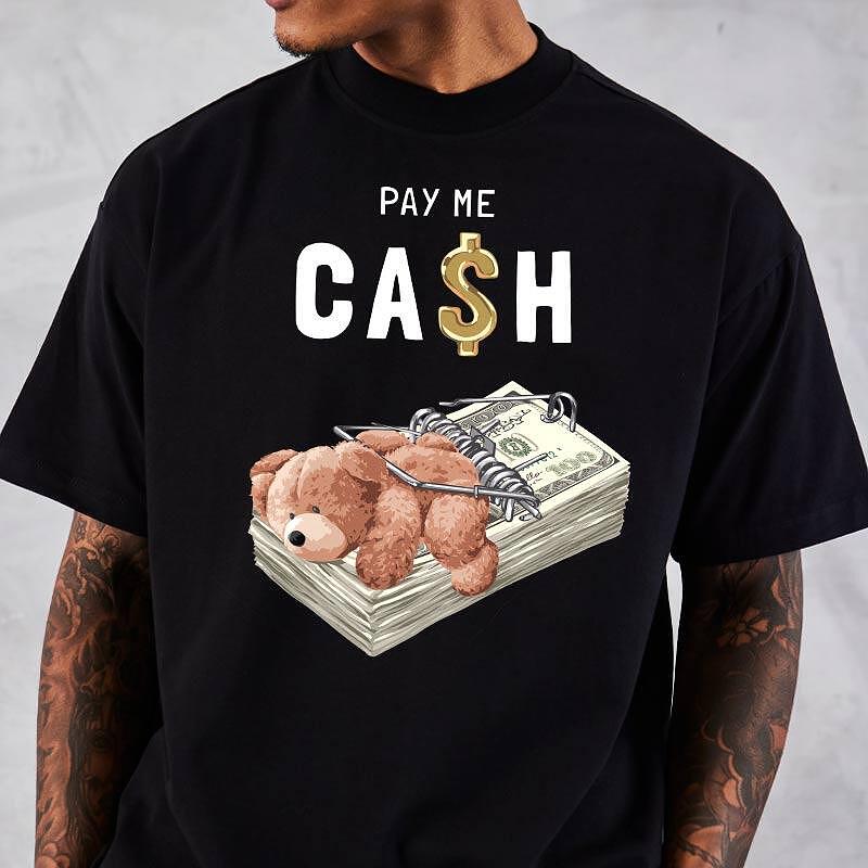 Koszulka Unisex Oversize Cash