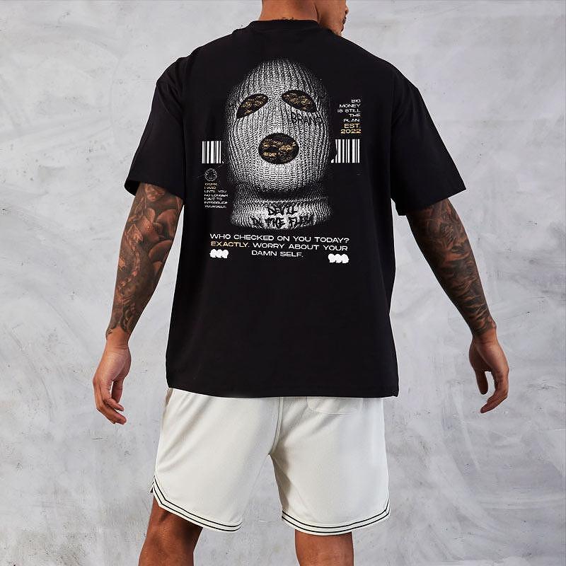 Koszulka Unisex Oversize Gangsta Devil