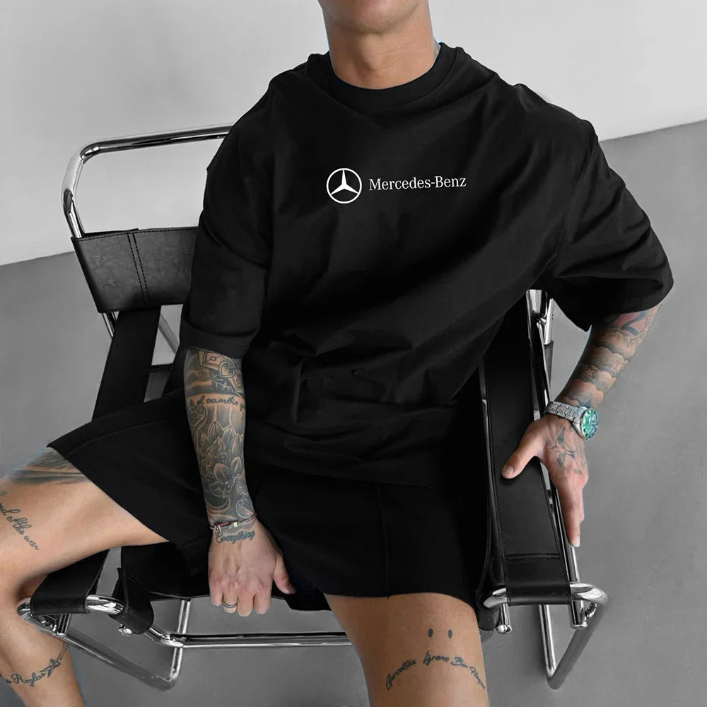 Koszulka Unisex Oversized M Logo