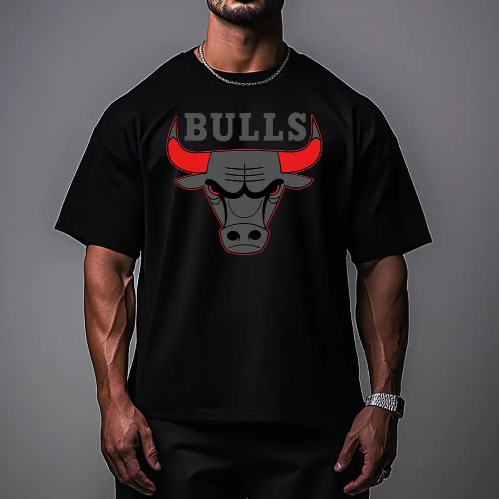 Koszulka Unisex Oversized Bulls g/r