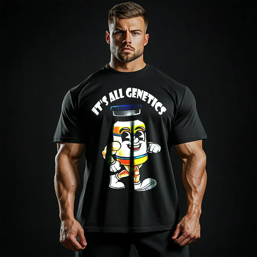 Koszulka Unisex Oversized Its All Genetics