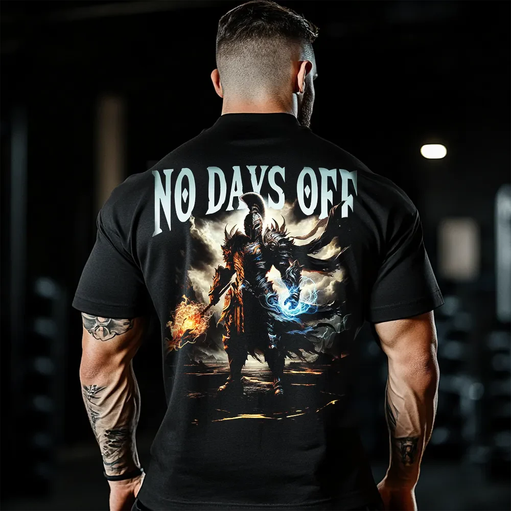 Koszulka Unisex Oversized No Days Off n