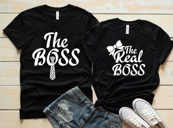 Koszulki dla par THE BOSS