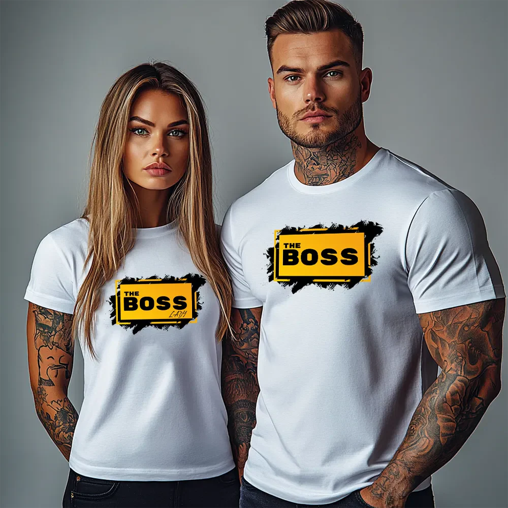 Koszulki dla par The Boss Y wh