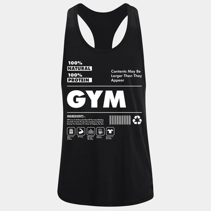 Bodybuilding Podkoszulek 100% Natural