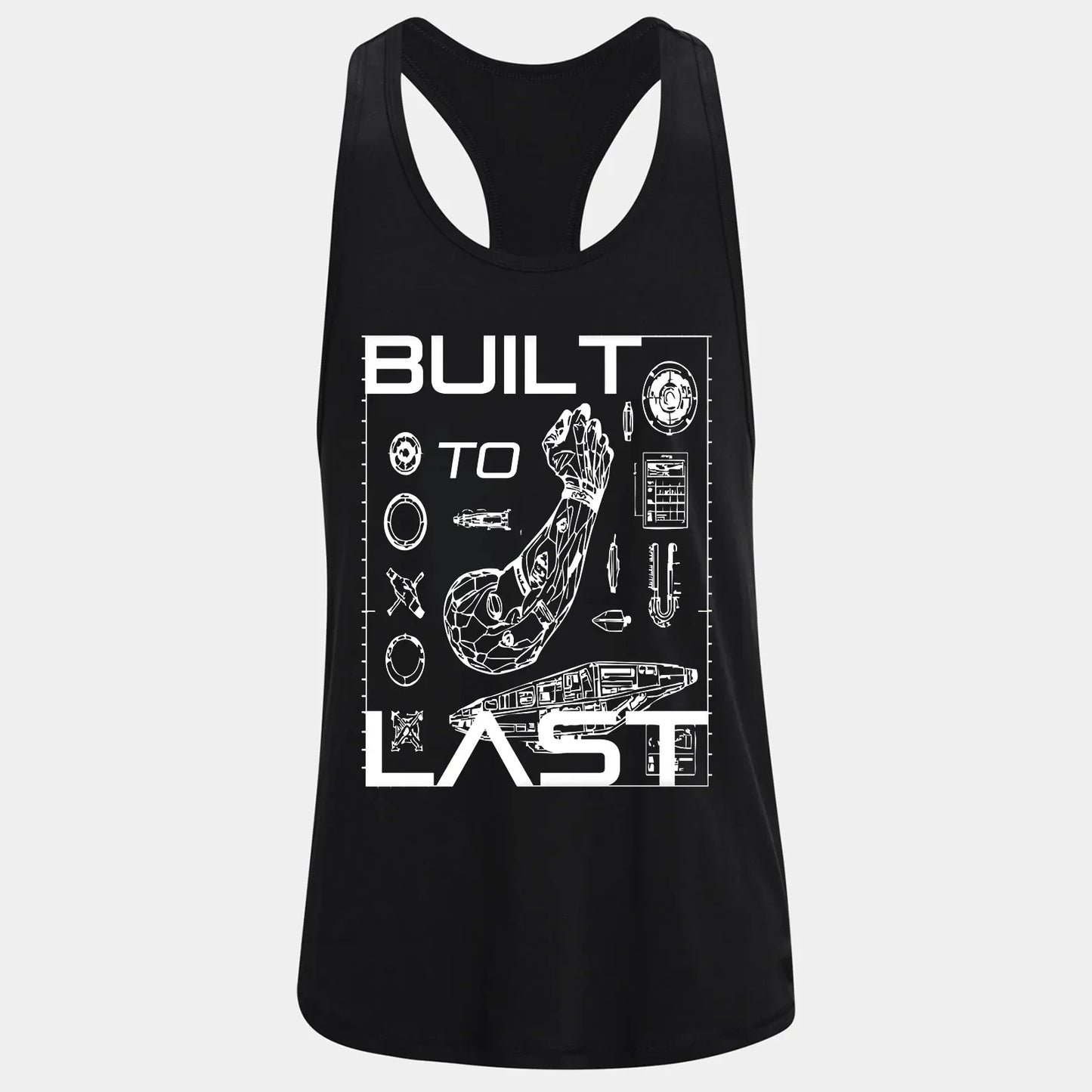 Bodybuilding Podkoszulek Built To Last