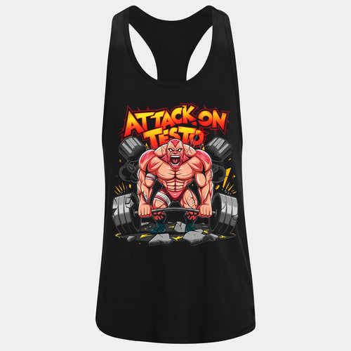 Bodybuilding Podkoszulek Attack On Testo