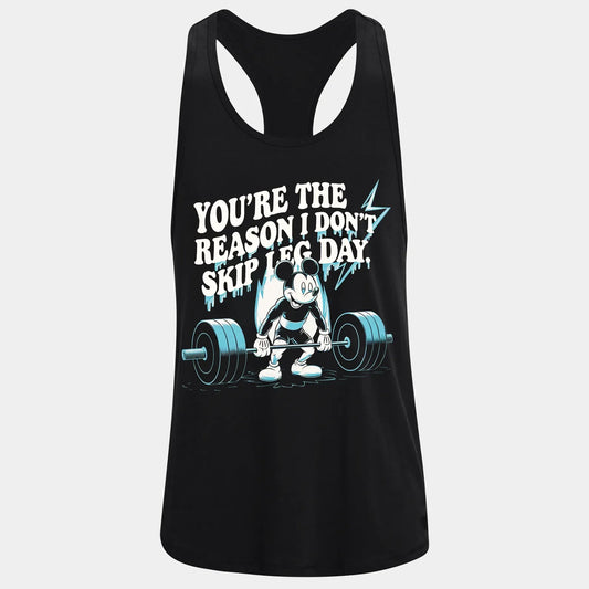 Bodybuilding Podkoszulek Dont Skip Leg Day