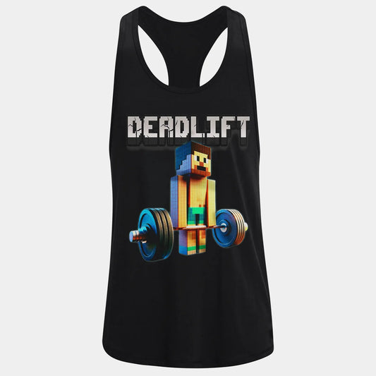 Bodybuilding Podkoszulek Deadlift Minecraft
