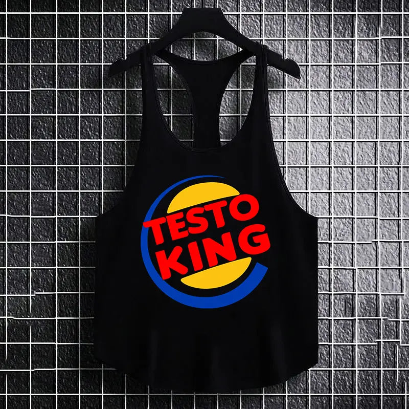 Koszulki do kulturystyki Testo King