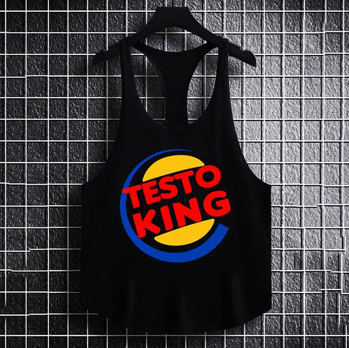 Koszulki do kulturystyki Testo King