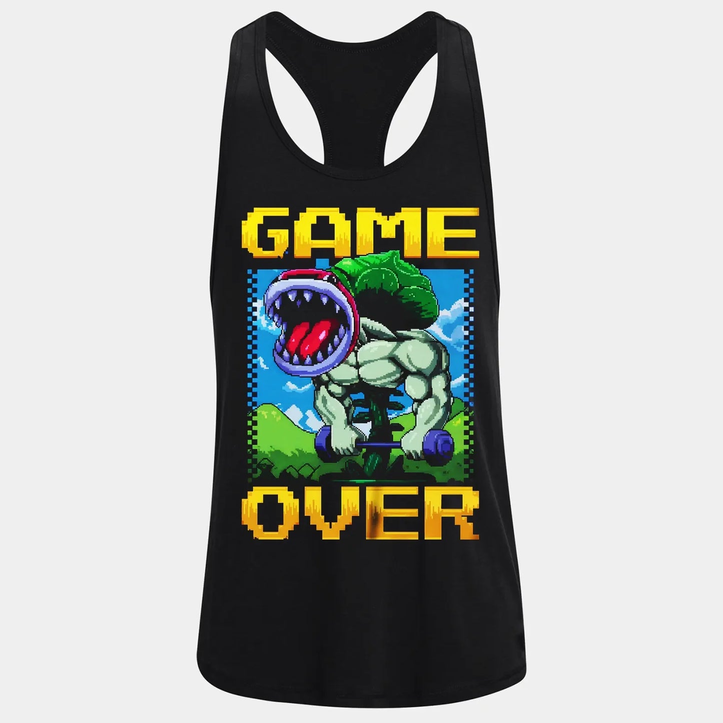 Bodybuilding Podkoszulek Game Over