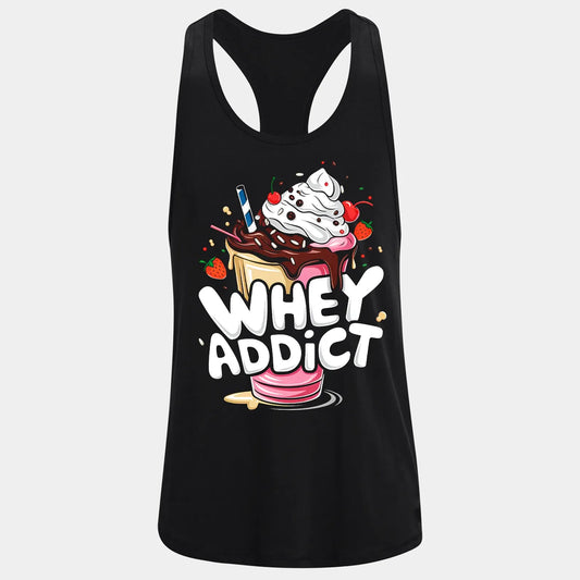 Bodybuilding Podkoszulek Uzależniony od Whey