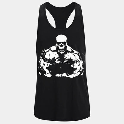 Bodybuilding Podkoszulek Sam Skull