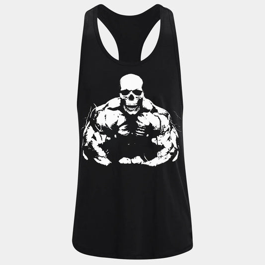 Bodybuilding Podkoszulek Sam Skull