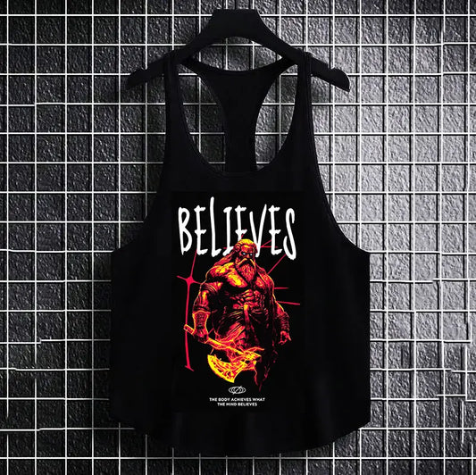 Bodybuilding Podkoszulek Believes