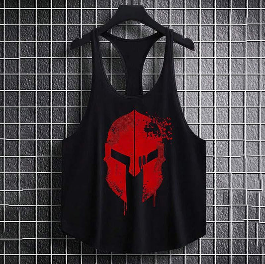 Bodybuilding Podkoszulek Spartan Red