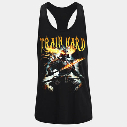 Bodybuilding Podkoszulek Train Hard Samurai