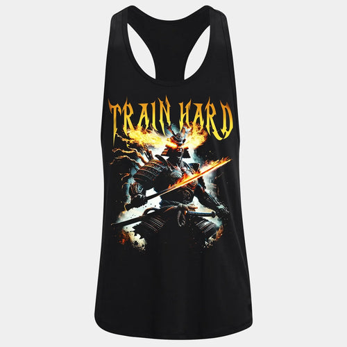 Bodybuilding Podkoszulek Train Hard Samurai