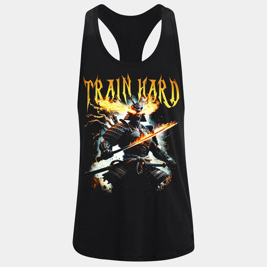 Bodybuilding Podkoszulek Train Hard Samurai