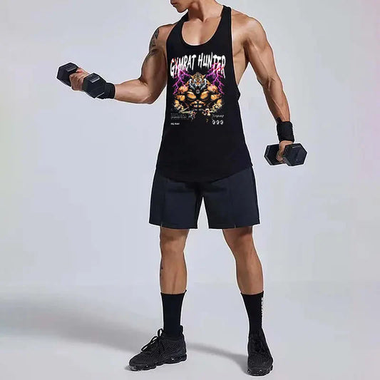 Bodybuilding Podkoszulek Gym Rat Hunter