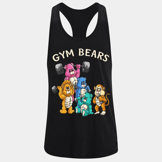 Bodybuilding Podkoszulek Gym Bears
