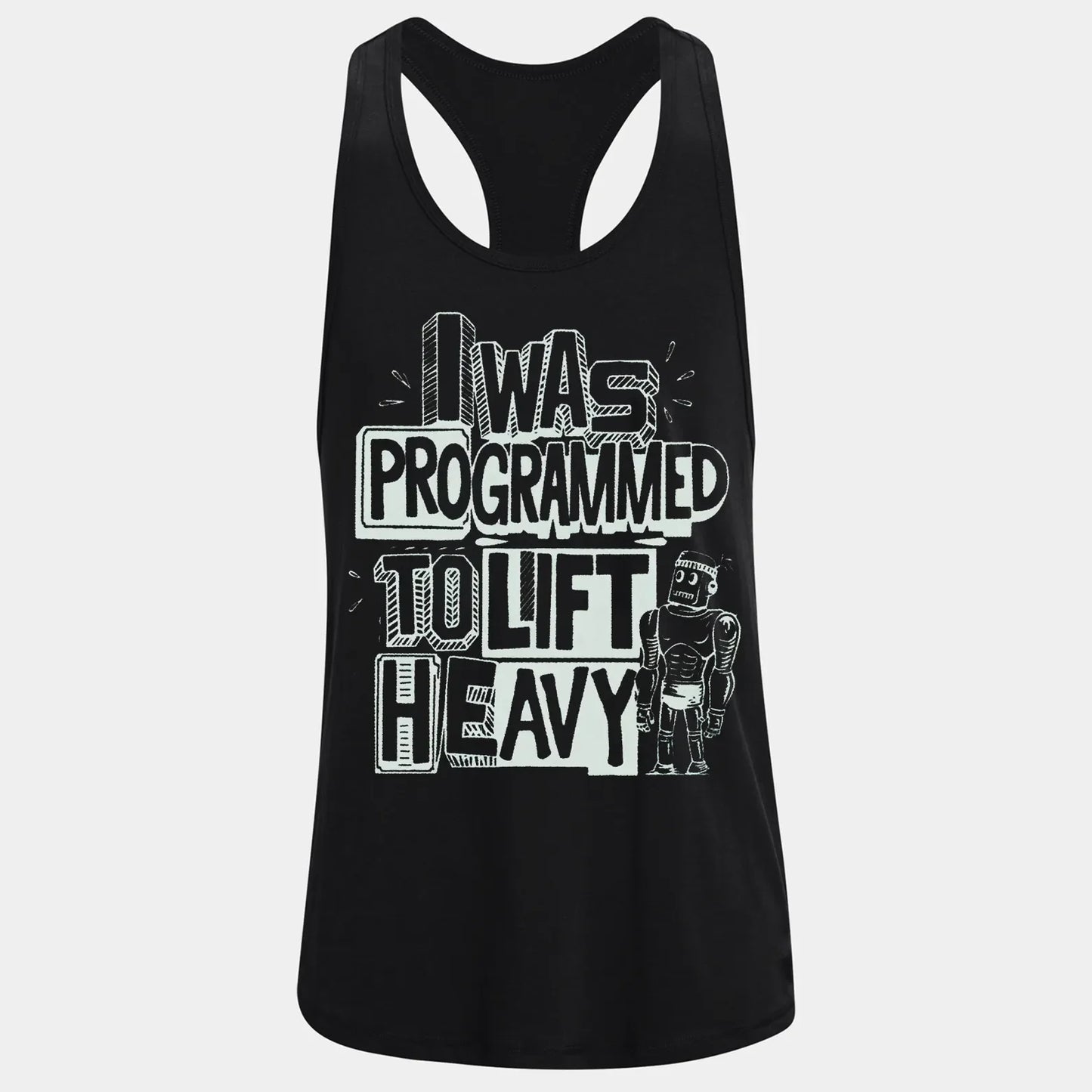 Bodybuilding Podkoszulek I Was Programmed to Lift