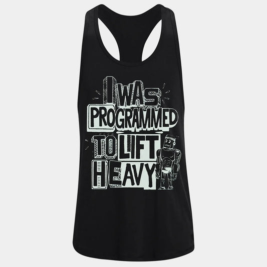 Bodybuilding Podkoszulek I Was Programmed to Lift