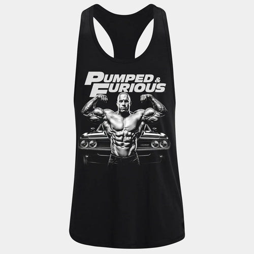 Bodybuilding Podkoszulek Pumped and Furious