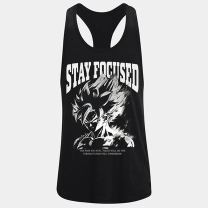 Bodybuilding Podkoszulek Stay Focused