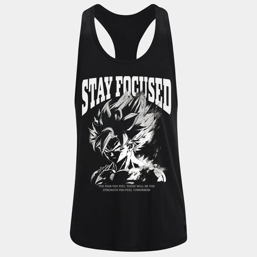 Bodybuilding Podkoszulek Stay Focused