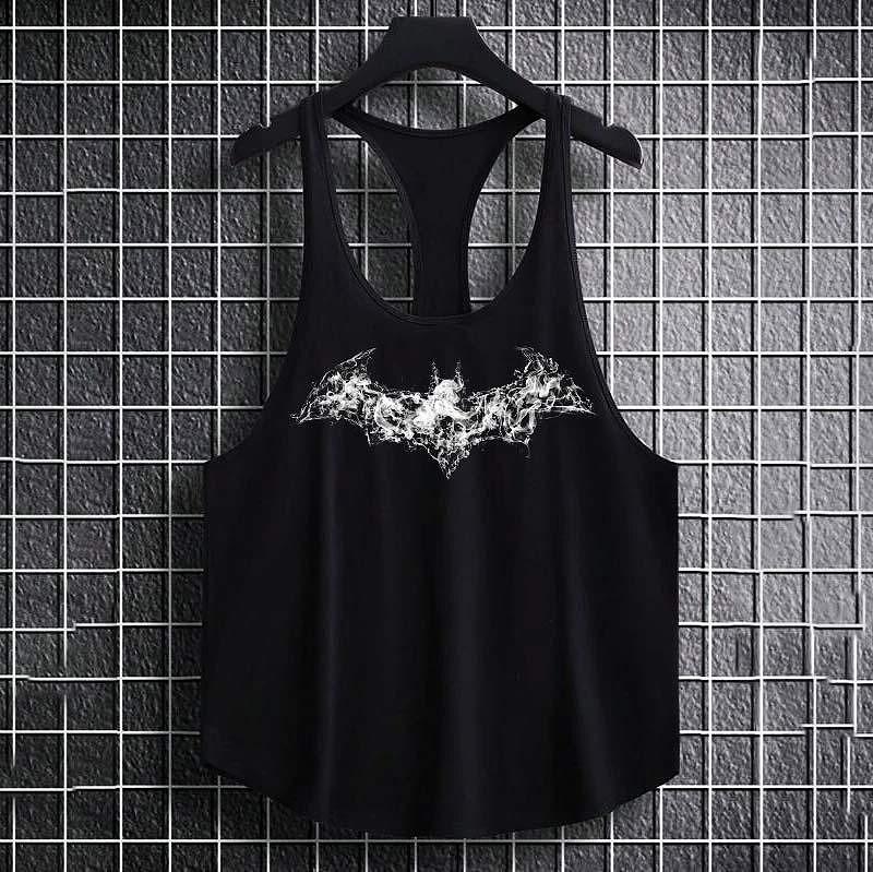 Bodybuilding Podkoszulek Dark Knight Smoke