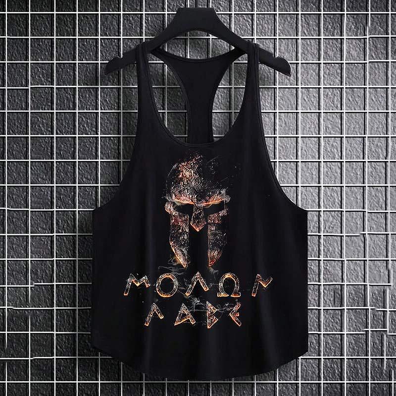 Bodybuilding Podkoszulek Spartan Gold