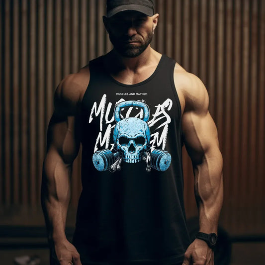 Klasyczna Koszulka Muscles and Mayhem