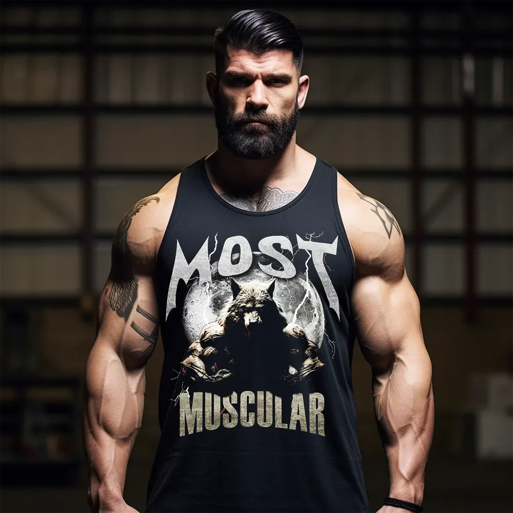 Klasyczna Koszulka Most Muscular