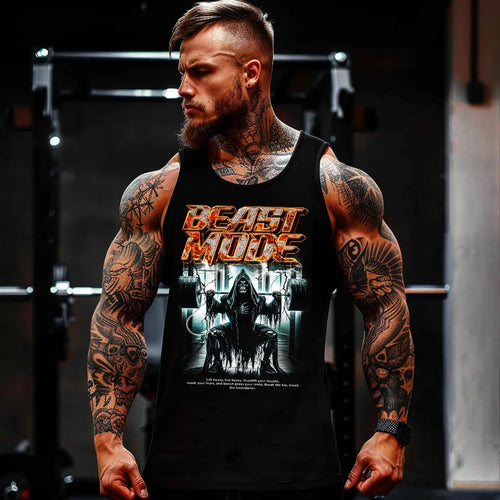 Classic Podkoszulek Beast Mode Skull
