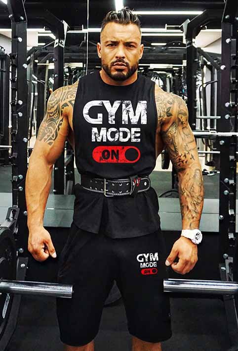 Sprzęt sportowy na siłownię Gym MODE ON Podkoszulek