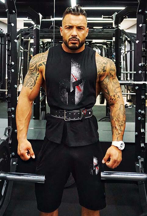 Odzież sportowa na siłownię SPARTAN Top