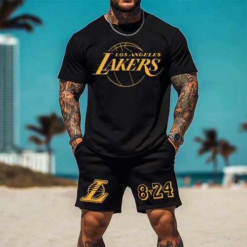 Krótki sprzęt Lakers 8/24