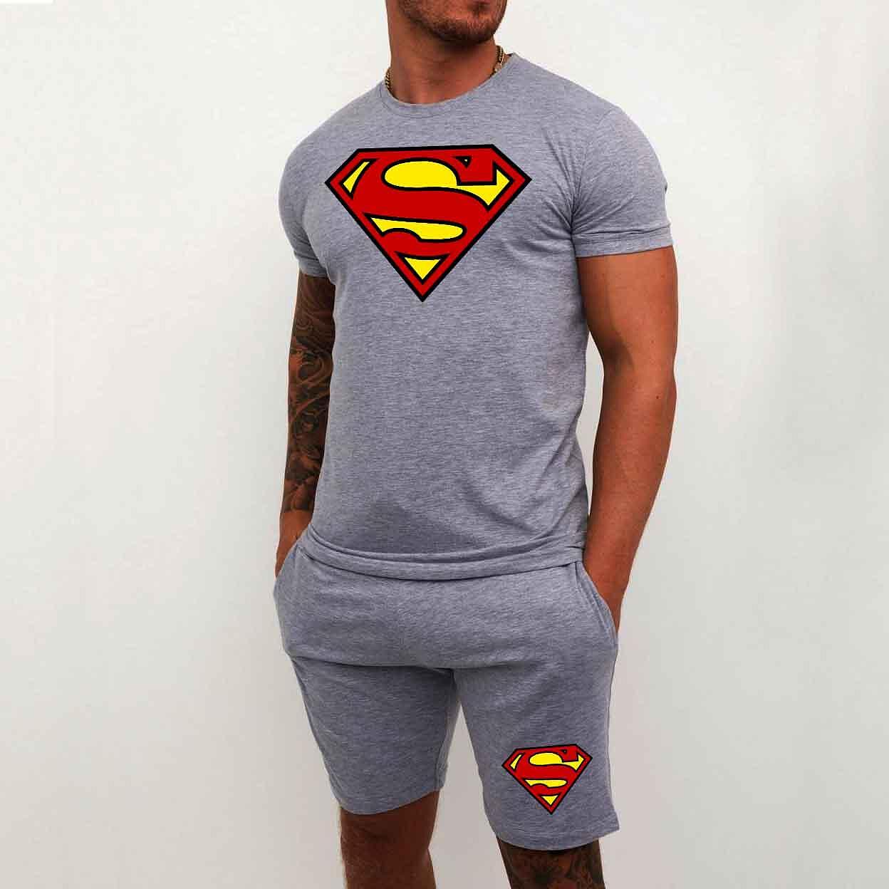 Krótki strój FOTL Superman Szary