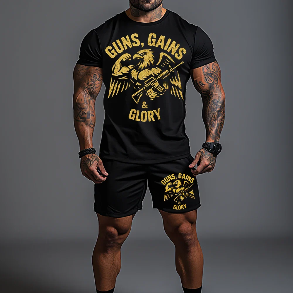 Krótki sprzęt Guns Gains Glory